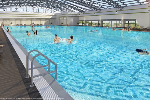 Bể bơi trong nhà Vincom