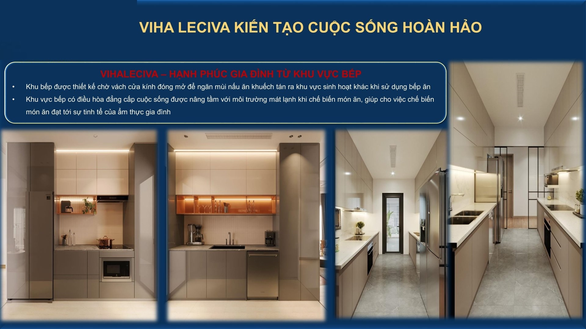 VIHALECIVA – HẠNH PHÚC GIA ĐÌNH TỪ KHU VỰC BẾP