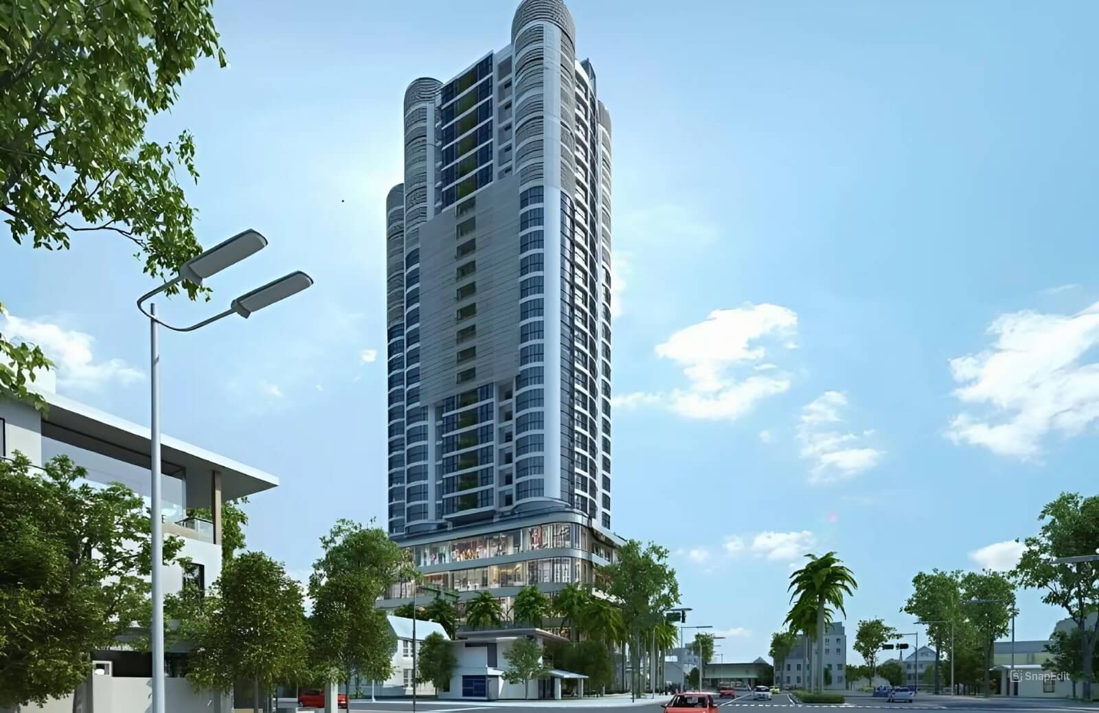 Phối cảnh dự án QMS Top Tower