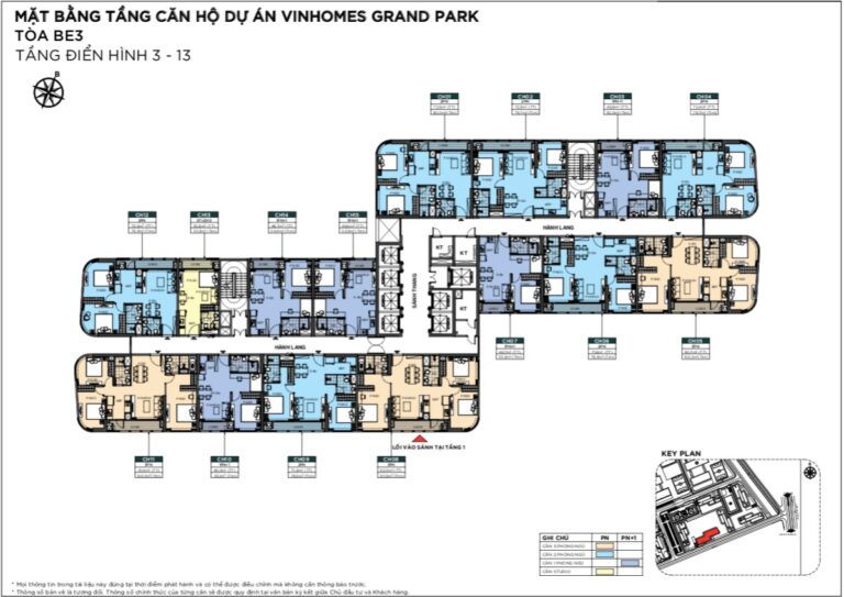 Tầng 3 - 13 - Tòa BE3