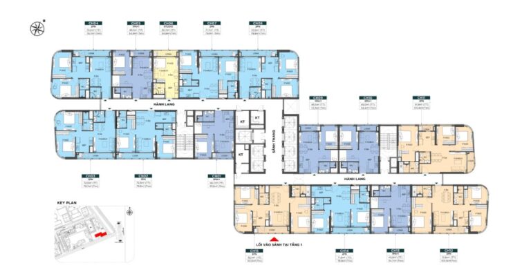 Tầng 15 - 34 - Tòa BE1