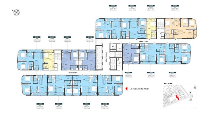 Tầng 15 - 34 - Tòa BE2