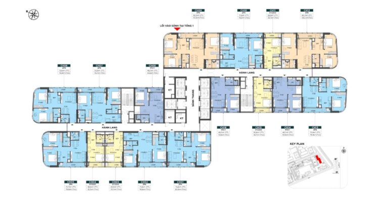 Tầng 3 - 13 - Tòa BE7